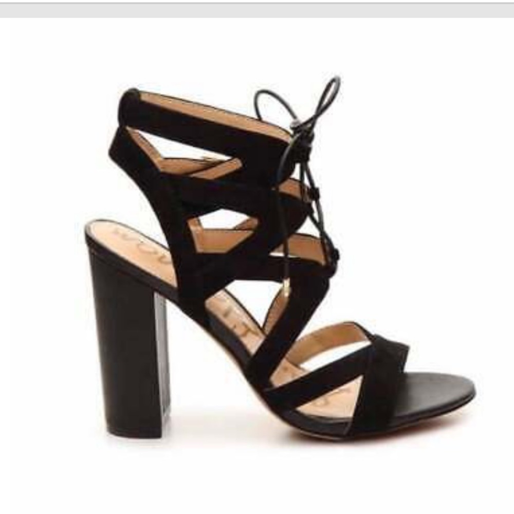 Yardley tie lace up heels - Sam Edelman